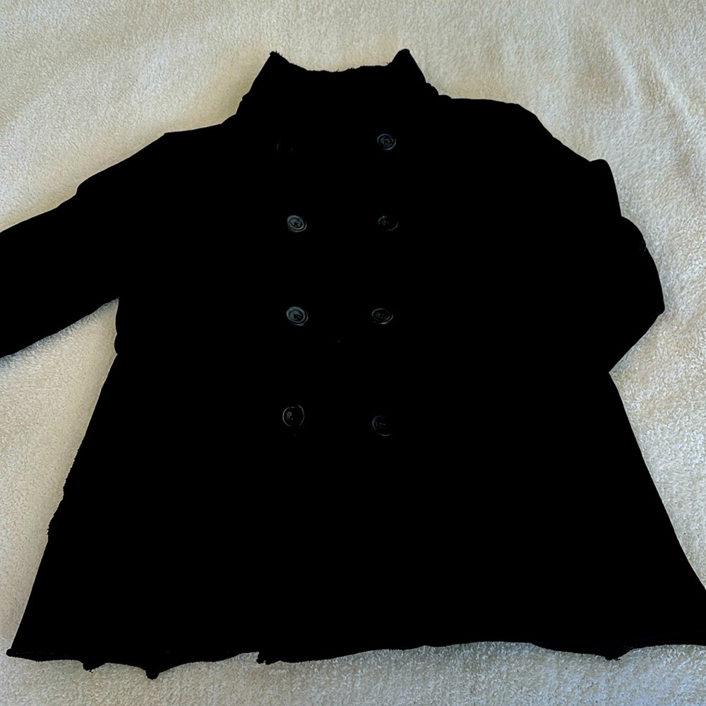 Frank & Eileen Belfast Jacket 
Black Triple Fleece Size M